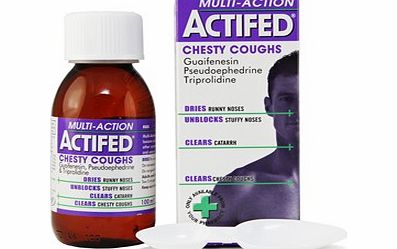 actifed Multi-Action Chesty Coughs 100ml [P]